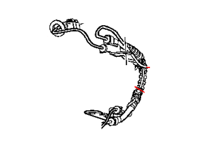 Chrysler Brake Line - 4721325AC