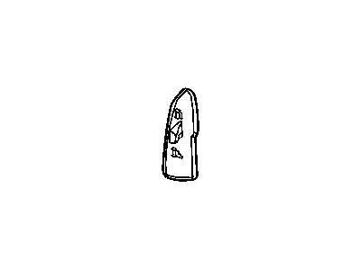 Mopar 5JH99XDVAA End Cap, Slate Gray, Driver Side