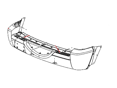 Jeep 5GJ58CD7AE FASCIA Rear