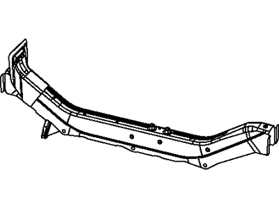 Dodge 68057681AC CROSSMEMBER Radiator