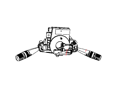 Dodge Dimmer Switch - 68015102AB