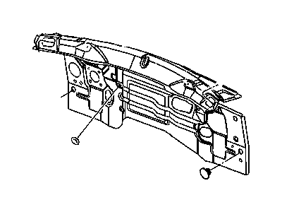 Jeep 55360494AA PLUG Body 1.00 Diameter