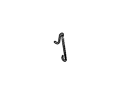 Dodge 52009772AB GUIDE Parking Brake Cable