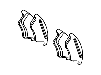 2004 Dodge Sprinter 3500 Brake Pad - 5103794AA