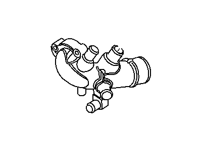 Jeep 5142603AA ADAPTER Water Pump