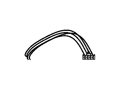 Ram 68049133AA WIRING KIT Trailer Tow