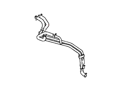 Jeep 55038331AC HOSE Heater Supply