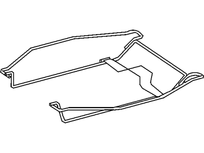 Dodge 68012518AA BRACKET Spare Tire