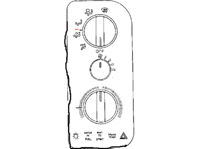 Mopar 55055482 Temperature Control