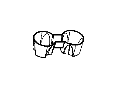 Dodge 68042629AA LINER Cup Holder