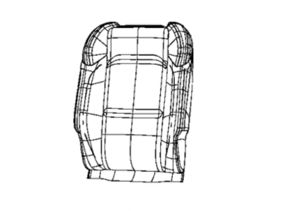 Jeep 7CH02LA3AA COVER Front Seat Back