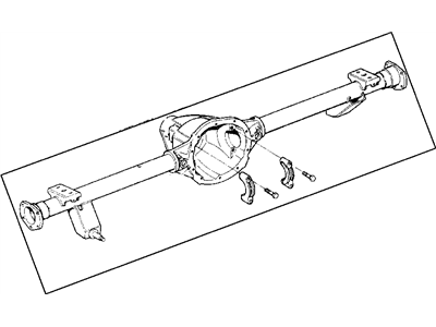 Jeep 5161397AA HOUSING Axle