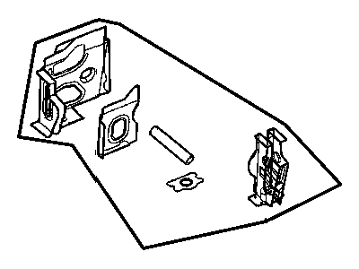 Chrysler 5104765AA REINFORCEMENT Jacking