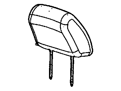 Mopar 1NQ95XDVAA Headrest Front