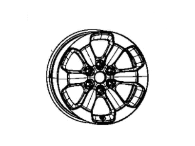 Mopar 4755534AA Wheel Aluminum