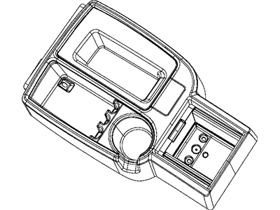 Ram 5KN491DVAA CONSOLE Floor Front