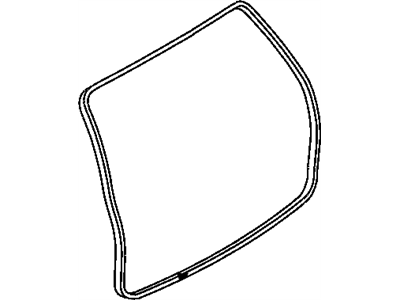 Chrysler Voyager Weather Strip - 4717559AC