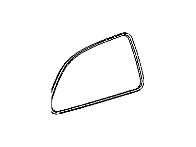 2007 Dodge Caravan Weather Strip - 5020964AC