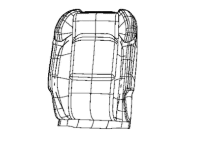 Jeep 7AW84CV5AA COVER Front Seat Back