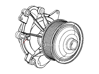 Jeep 5175580AA PUMP Water