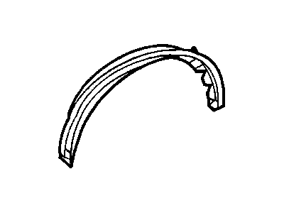 Dodge 4860608AB WHEELHOUSE Rear Outer