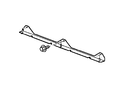 Dodge 4865772AA BRACKET Trunk Pan To Frame C/Member
