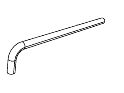 Ram C/V Brake Booster Vacuum Hose - 4877755AC