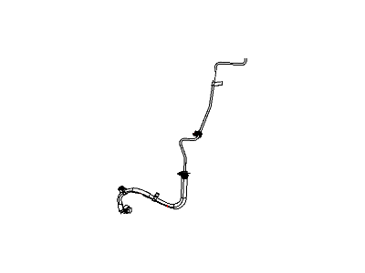 Dodge 52109852AE TUBE AND HOSE ASSEMBLY Brake Right Front