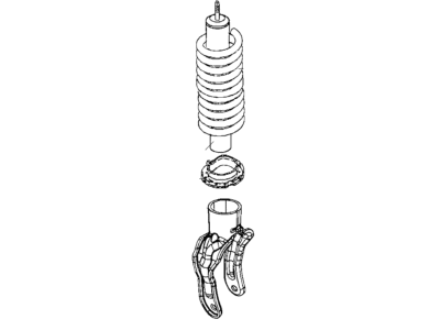 2020 Jeep Grand Cherokee Shock Absorber - 68382338AA