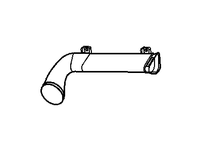 Chrysler 5264815AA DUCT Air Outlet Left