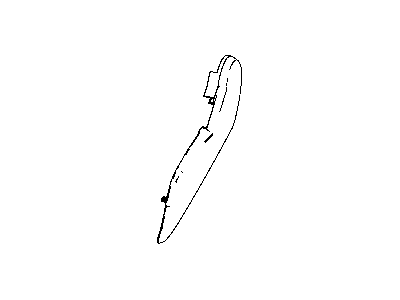 Chrysler 1CW101D5AA SHIELD Passenger Inboard