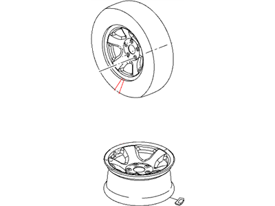 Dodge Spare Wheel - 52122278AA