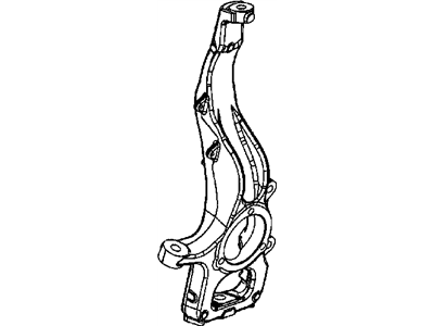 Jeep Grand Cherokee Steering Knuckle - 5290649AB
