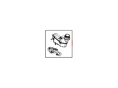 Mopar 68166817AA Master Cylinder