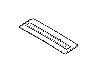 Dodge MR641399 SUNSHADE Sunroof Rear