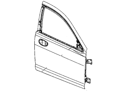 2006 Chrysler Sebring Door Seal - 4878996AD