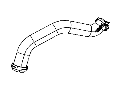 Jeep 55116867AA HOSE Radiator Inlet