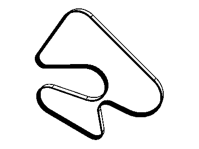 Jeep 68027636AA BELT Serpentine