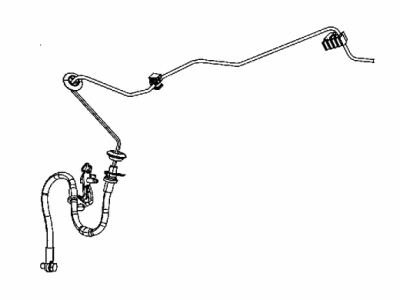 2009 Chrysler Sebring Brake Line - 5085576AC