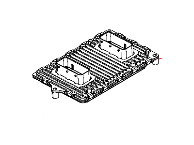 Ram 1500 Engine Control Module - 5150798AD