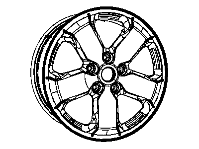 Jeep Spare Wheel - 1RV66GSAAA