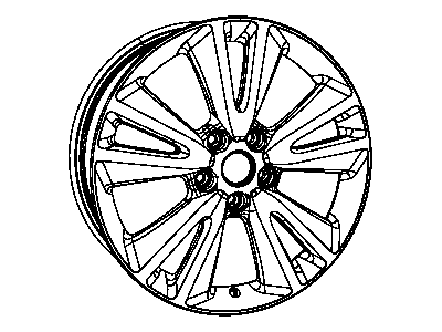 Jeep Grand Cherokee Spare Wheel - 1SZ68DD5AA