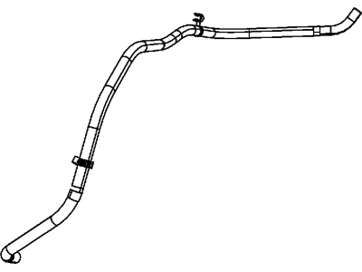2013 Dodge Journey Brake Booster Vacuum Hose - 4877042AD