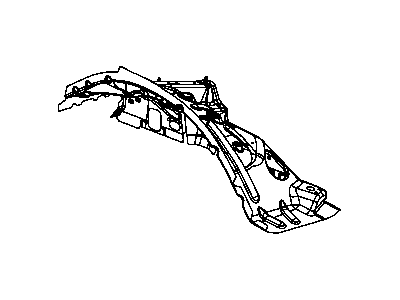 Dodge 55176858AO WHEELHOUSE Front Inner