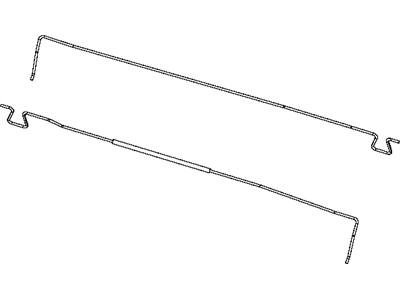 Mopar 68159370AC Bar Deck Lid Hinge Torsion
