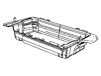 Mopar ZQ93BD5AA Insert Floor Tubular