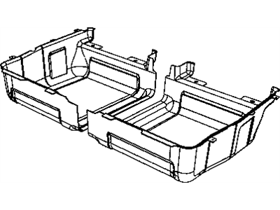 Ram YQ13VXLAC INSERT Floor Tub Carpet Insert