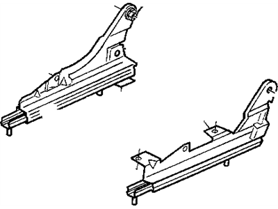 Dodge 5013459AA ADJUSTER Manual Seat