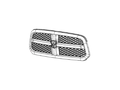 2020 Ram 1500 Grille - 5QX141XRAA