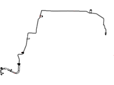 Mopar 52125334AB Tube And Hose Assembly Brake Right Front